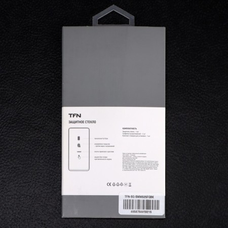 Protective glass 2.5D TFN for Samsung M52, full glue, black-3