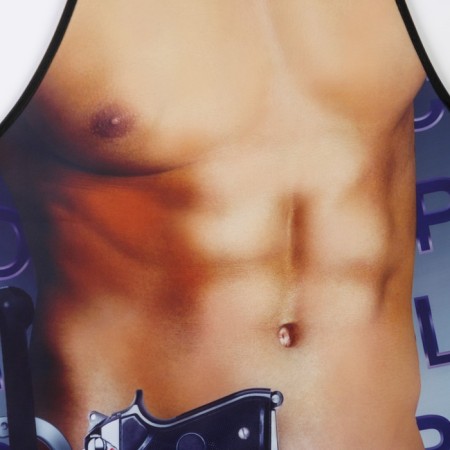 Kitchen apron "On guard of order", size 50x70 cm-2