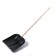 Lighting plastic, bucket 410 × 415 mm, with a metal bar, wooden stalk, with a handle