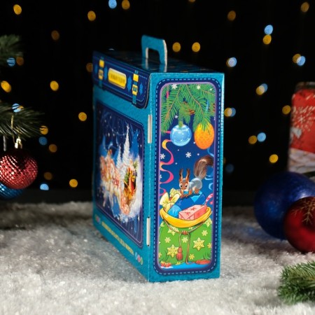 Gift box "New Year's routes", 29 x 9 x 25 cm-2