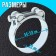 The clamp zein English, diameter 56-59 mm, width 22 mm, galvanized