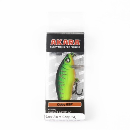 Akara Goby 65F wobbler, A20 color, 5 cm, 8 g-2