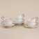 Tea service SL Home "Garda", 12 items: 6 cups 200 ml, 6 saucer d = 15 cm, white color
