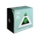 Luazon LB-05 "Pyramid" an alarm clock, 7 display colors, thermometer, backlight