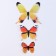Set for decorating "Butterflies", 12 pcs, yellow color