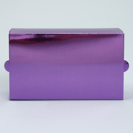 Box for Makarun, confectionery packaging "Lilac", 18 x 10.5 x 5.5 cm-4