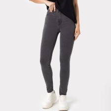 Women's jeans, gray color, size 44 (W27 L32)