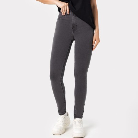 Women's jeans, gray color, size 44 (W27 L32)