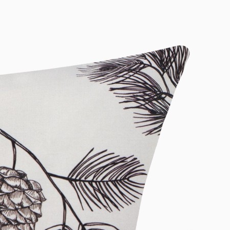 Decorative pillowcase "Ethel" cones 40 x 40 cm, 100% cotton-1