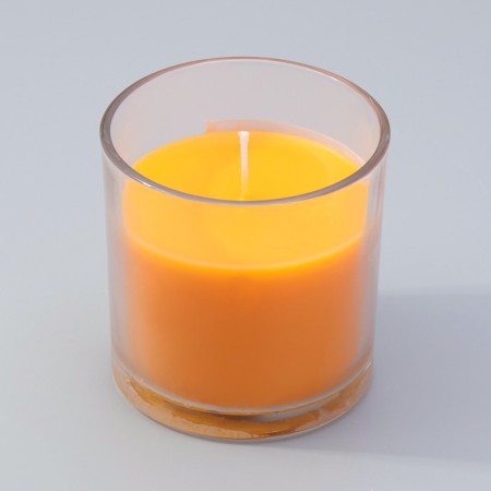 Aromatic giant in a glass "Juicy orange", soy wax, 10x10 cm-3