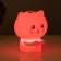 Night-mock "kitten" LED from USB and battery 12x10x16.3 cm Risalux