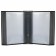 Demosystem wall -mounted on 10 A4 Staff panels, black