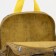 Baby backpack on lightning, external pocket, yellow color