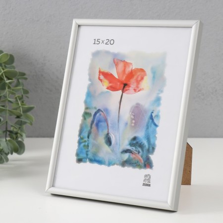 Photo frame aluminum, 15x20 cm-1