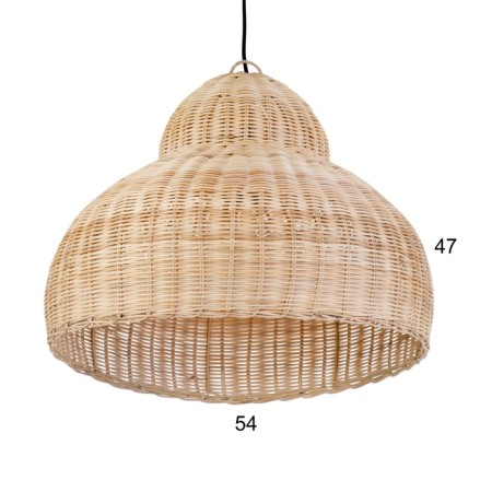 Lamp ceiling from the rattan "Danang" 1x120W, E27, 50x50x50 cm-1