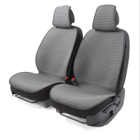 Front seats Car Performance, 2 pcs, Fiberflax (flax), gray