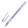 A set of ballpoint pens UNI JetStream SX-101-07FL, 0.7mm, blue rod, lavender case, 3 pieces