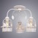 CINCIA chandelier, 3x40W E27, gold