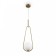 Bumble lamp, 1x35W G9, brass color