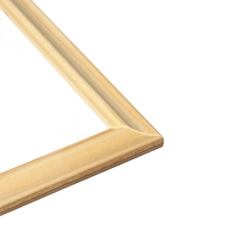 Frame for paintings (mirrors) 60 x 80 x 2.6 cm, unpainted wood, lolita, white-2