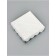 Cookie box, confectionery packaging, "compliment", 12 x 12 x 3 cm