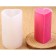 Mold silicone for a candle "Heart. Column" 6x5.7x10 cm
