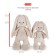Soft toy "Bunny mi in jacket and jeans", 32 cm