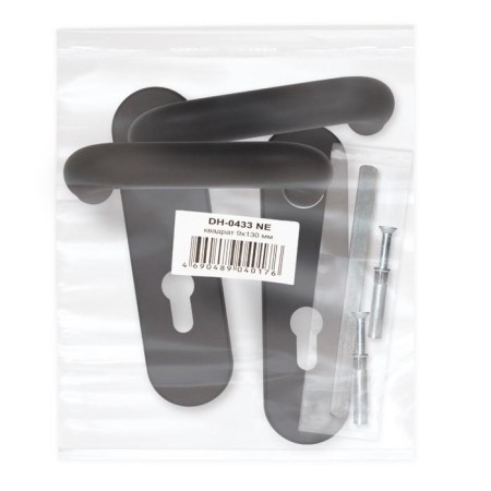 Door handle DH-0433 NE with prury. for the castle (FL-0432, 0433, 0434), square 9x130-1