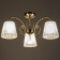 Chandelier 2798/3 E14 40W bronze 58x58x30 cm