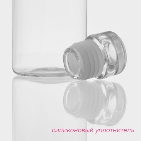 A bottle of water of the share, 500 ml, 6 × 6 × 22.5 cm, polystyrene, color transparent-3