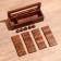 Game desktop 2v1 (domino + cubes) 19x6x5 cm, tree shisham