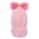 Hat-shack for a girl, size 46, light pink color