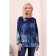 Female costume, size 44, blue color