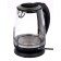 Electric kettle Sakura SA-2719BK, glass, 2 l, 2200 watts, backlight, silver-black