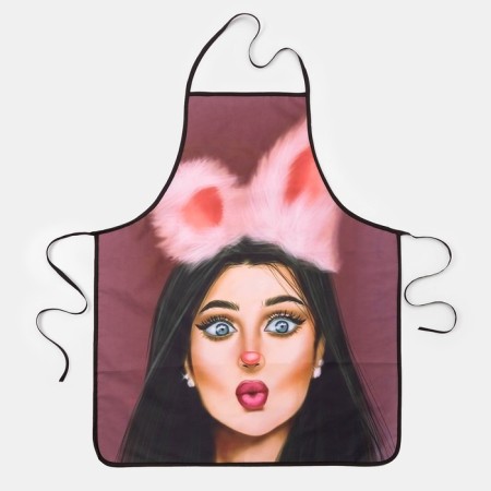 Apron Ethel Love Life "Fluffy" 70x80cm, 100%PE-1