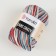 Yarn "Jeans Crazy" 55% cotton, 45% acrylic 160m/50g (7208 scarlet-turkey)