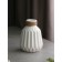 VAZE table "Geometry", h = 18 cm, white color, ceramics, 1 variety, Iran