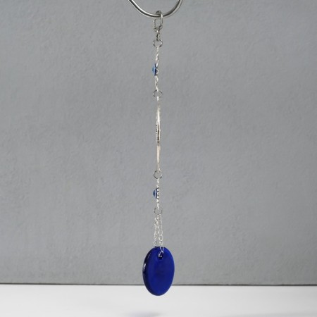 Suspension from the evil eye Metal "owl on a tree" 22 cm-1