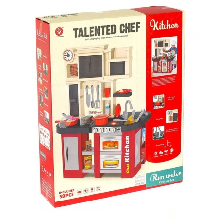 Game module kitchen "Talented cook", light, sound, water runs from the crane-1