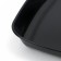 Round toilet without a mesh 33.5 x 25 x 6 cm, black