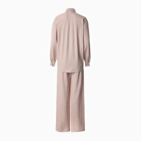 Women's costume (shirt, trousers) minku beige color, rr 48-11
