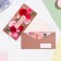Money envelope "Happy Anniversary!" roses with astrages, 16.5 x 8 cm