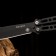 Bow Knife "Silhouette" steel - 420, handle - steel, 20 cm