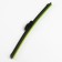 Carfashion Jet 14 "/350 mm wiper brush, frameless, under the hook