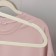 Clothing shoulders, size 46-48, flocked coating, price per pcs, white color