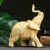 Figure "Elephant Openwork" gold, 16x9x19cm