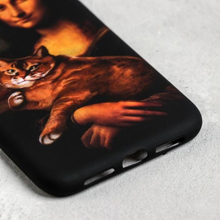 Case for the phone iPhone XR "Mona Lisa", 7.6 x 15.1 cm
