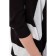 Cardigan female, size 42, black color, white