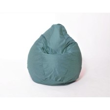 Mear-bag “Pear” average, diameter 75 cm, height 120 cm, color malachite