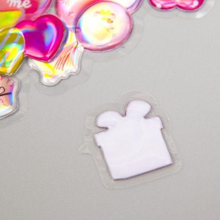 Plastic sticker air "Pictures" 0.6x9.8x13.3 cm-2